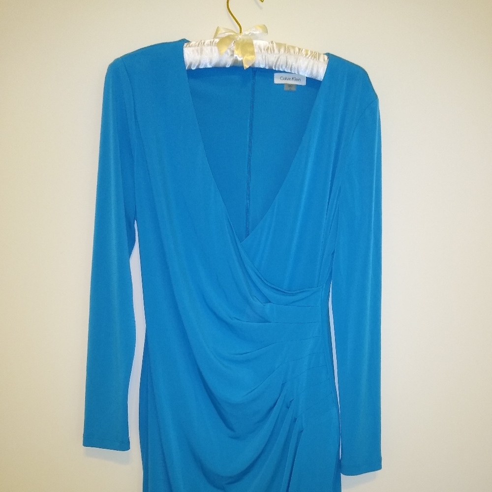 Blue dress